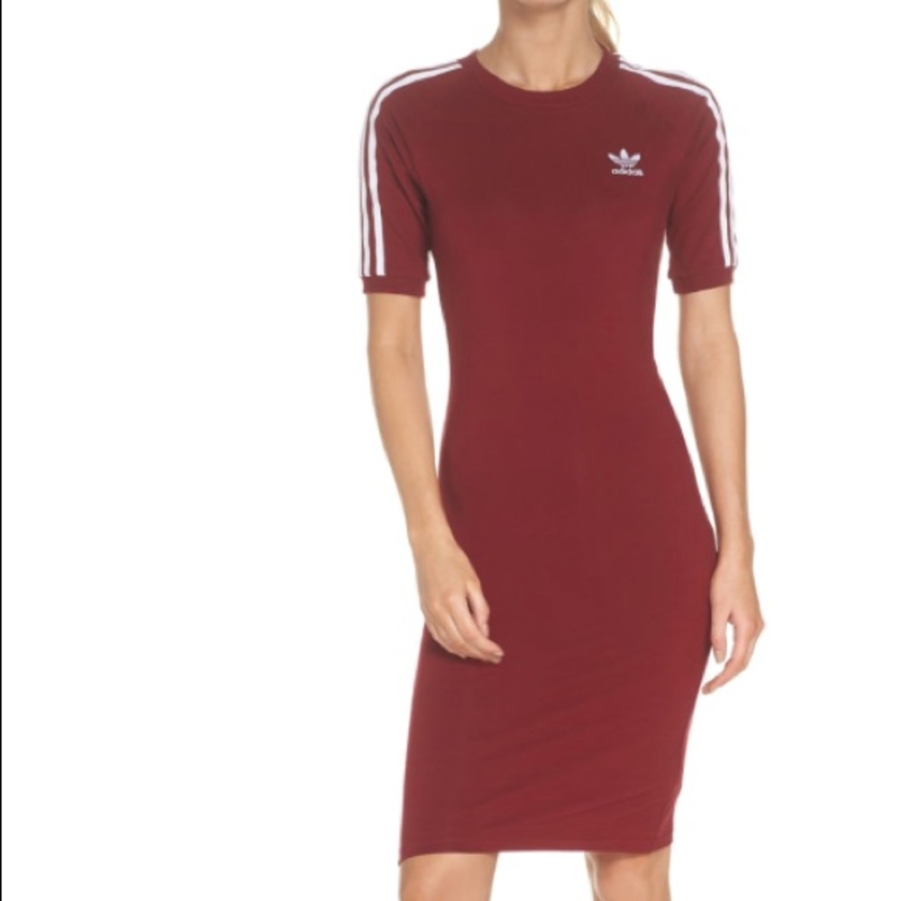 Maroon Adidas Dress